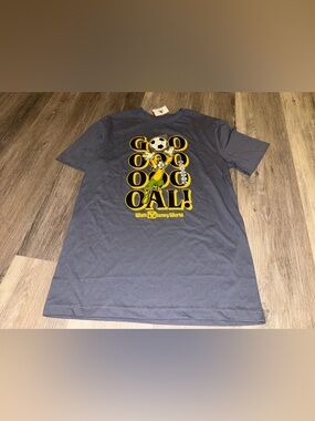 Disney Parks Goofy Soccer Shirt XS NWT